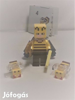 Lego Minecraft 21165 Minecraft Beekeeper minifigura 2 méhecskével 2020
