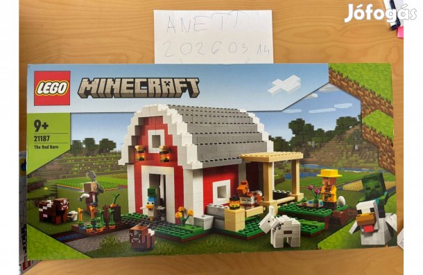 Lego Minecraft 21187 A Piros Farm