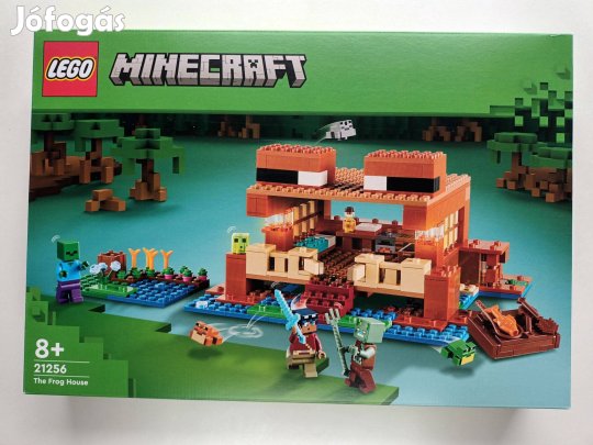 Lego Minecraft 21256 A békaház béka ház új bontatlan