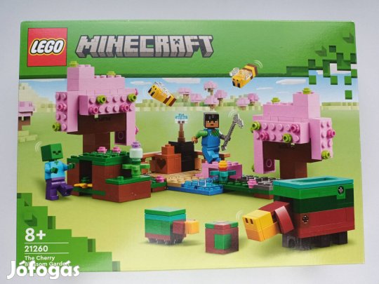 Lego Minecraft 21260 A cseresznyevirágos kert új bontatlan