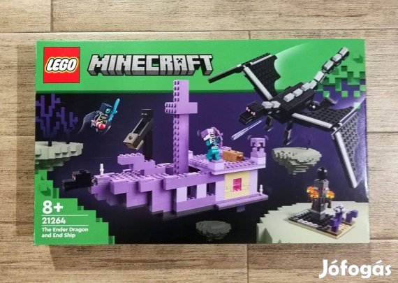 Lego Minecraft 21264 A Végzetsárkány és Végzethajó Ingyen szállítás BP