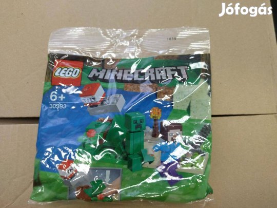 Lego Minecraft 30393 Steve és Creeper új, bontatlan