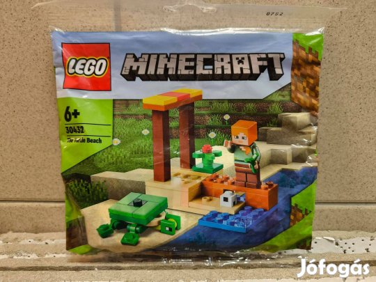 Lego Minecraft 30432 A teknőspart új, bontatlan
