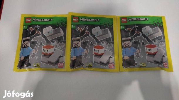 Lego Minecraft 662411 - Steve in the Diamond Mine paper bag - új