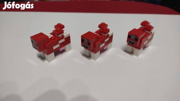 Lego Minecraft Minecraft Cow, Mooshroom minifigura - új