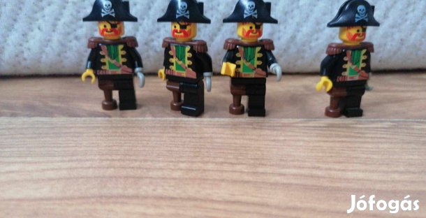 Lego Minifigura Pirates,Captain Red Beard Új
