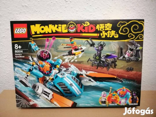 Lego Monkie Kid 80014 Sandy motorcsónakja új, bontatlan