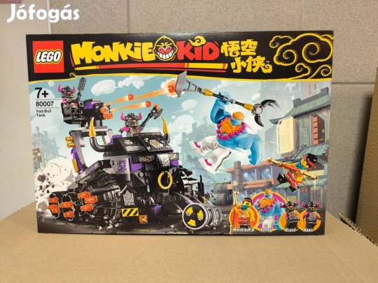 Lego Monkie kid 80007 Acélbika tank új, bontatlan