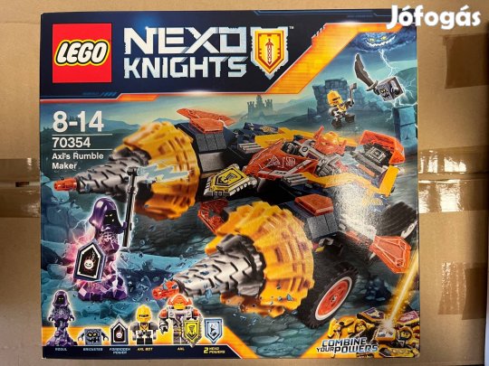 Lego Nexo Knights 70354 - Axl dübörgéskeltője