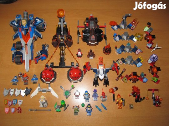 Lego Nexo Knights szett kupac: 70313, 70314, 70315, 70381, ultimate