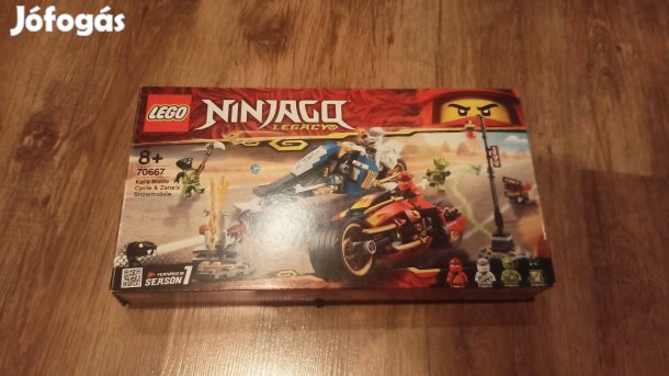 Lego Ninjago 70667 Kai's Blade Cycle & Zane's Snowmobile