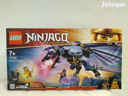 Lego Ninjago 71742 A sötét úr sárkánya új, bontatlan