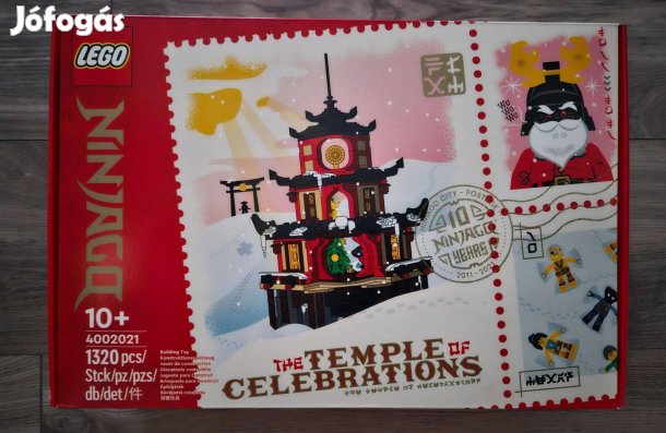 Lego Ninjago Dolgozói Exclusive The Temple of Celebrations 4002021 új!