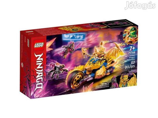 Lego Ninjago - 71768 Jay aranysárkány motorja készlet