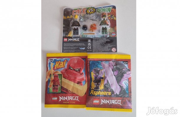 Lego Ninjago csomag (bontatlanok)