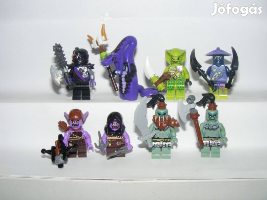 Lego Ninjago figurák koponyavarázsló tömlöc Nindroid Lasha Murt figura