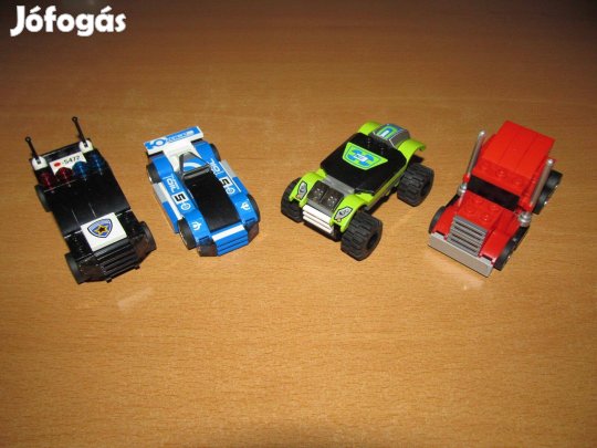 Lego Racers 6111 szett: Street Chase: 8662, 8663, 8664, 8665 (2006)