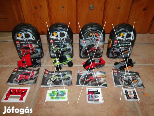 Lego Racers 8664 Utak hőse Road Hero újszerű kamion autó