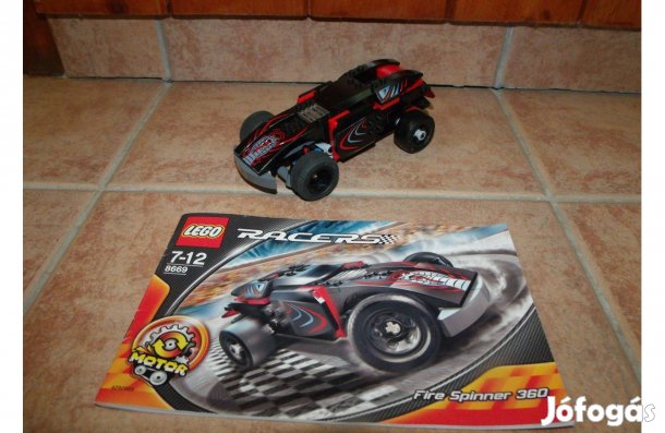 Lego Racers 8669 Fire Spinner360 lendkerekes autó versenyautó komplett