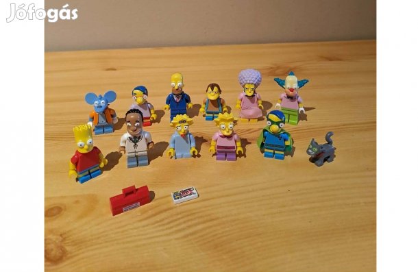 Lego Simposons figurák 11db együtt