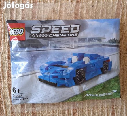 Lego Speed Champions 30343 Mclaren Elva (új, bontatlan)