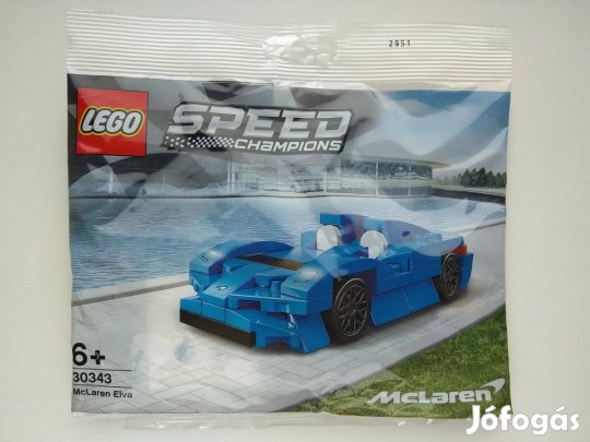 Lego Speed Champions 30343 Mclaren Elva új bontatlan
