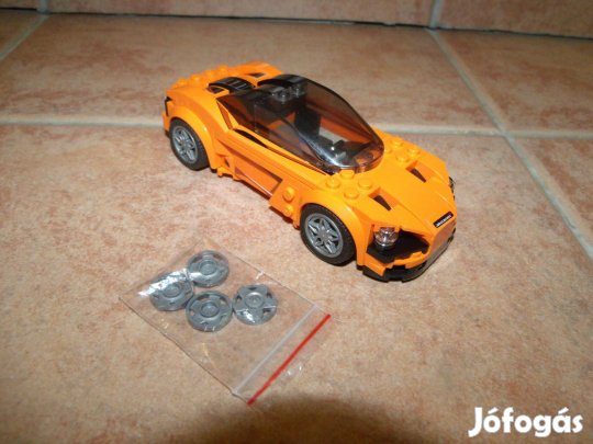 Lego Speed Champions 75880 Mclaren 720S sportkocsi kiegészítők nélkül