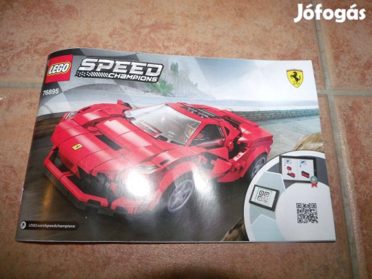 Lego Speed Champions 76895 Ferrari F8 Tributo sofőr nélkül