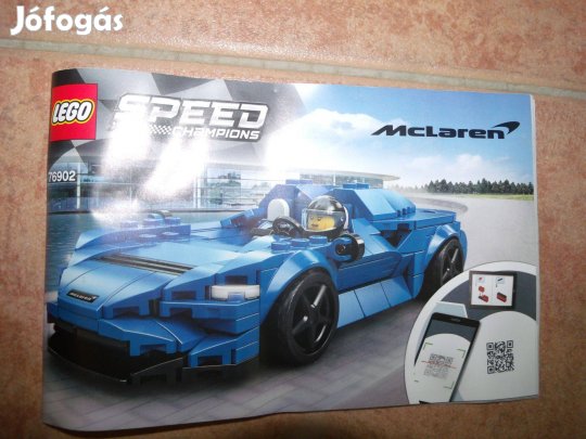 Lego Speed Champions 76902 Mclaren Elva sofőr nélkül