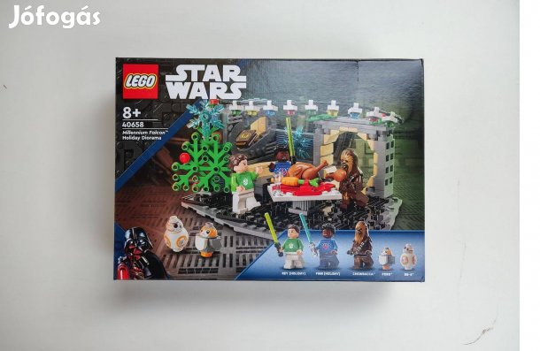 Lego Star Wars 40658 Millennium Falcon ünnepi dioráma - új, bontatlan