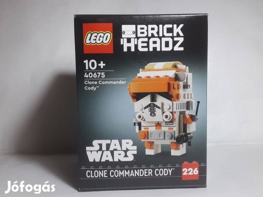 Lego Star Wars 40675 Brickheadz Clone Commander Cody 2024 Új Bontatlan