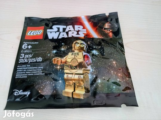 Lego Star Wars 5002948 Exkluzív C-3PO polybag Új bontatlan 