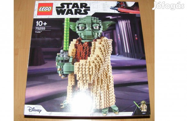 Lego Star Wars 75255 Yoda Sculpture Mellszobor Új BP!