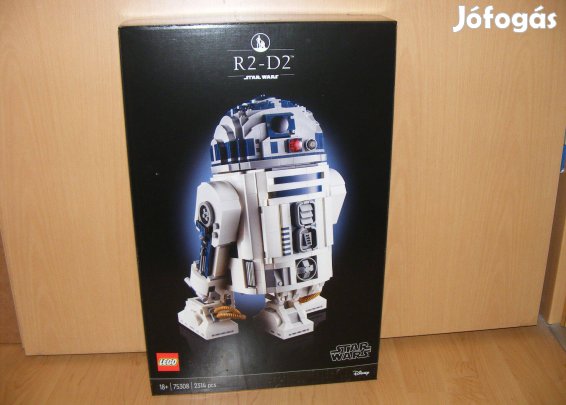 Lego Star Wars 75308 R2-D2 robot Droid Új BP!