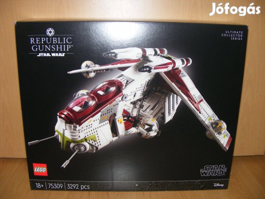 Lego Star Wars 75309 Republic Gunship UCS Új BP!
