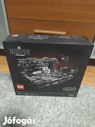Lego Star Wars 75329 Halálcsillag árokfutam dioráma