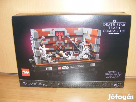 Lego Star Wars 75339 Halálcsillag Szemétzúzó dioráma Új BP!