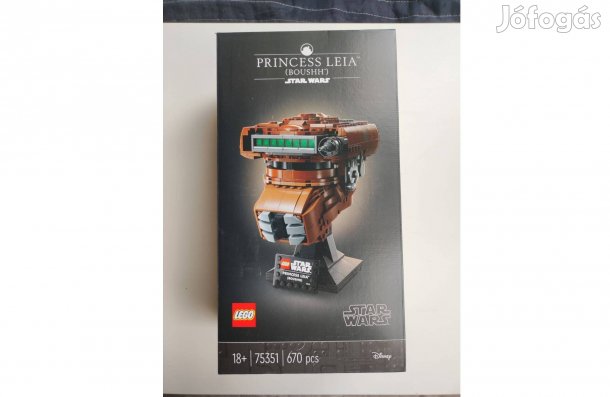 Lego Star Wars 75351 - Leia hercegnő Boushh sisak - új, bontatlan