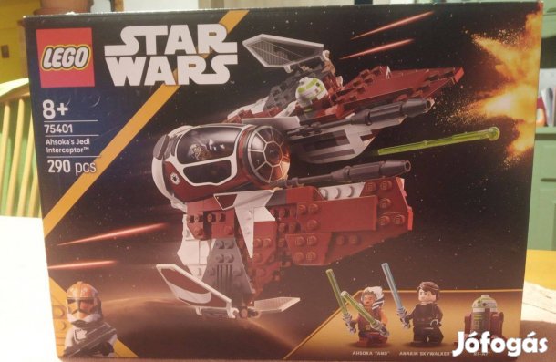 Lego Star Wars Ahsoka' Jedi Interceptor 75401 új, bontatlan eladó!