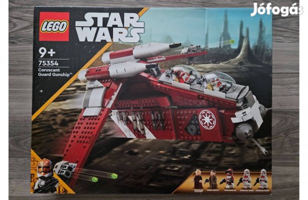 Lego Star Wars Gunship Coruscant őrző hadihajó 75354 bontatlan eladó!