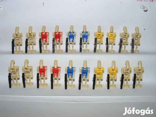 Lego Star Wars figurák Battle Droid Commander Pilot Security figura 20