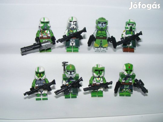 Lego Star Wars figurák Commander Doom Doomsday Clone Force katonák Új