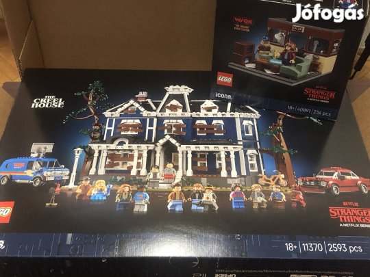 Lego Stranger things 11370 és Wsqk rikkantó rádióállomás