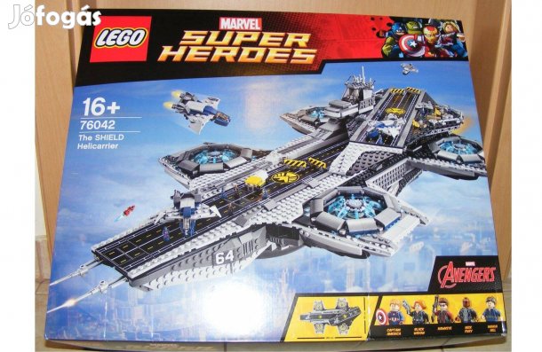 Lego Super Heroes 76042 Avengers Bosszuállók Helicarrier UCS Új BP!