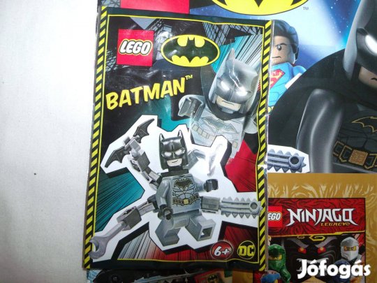 Lego Super Heroes bontatlan 212010 Batman with Octo-Arms + újság