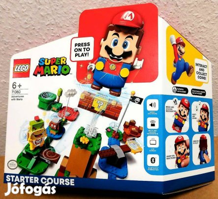 Lego Super Mario 71360 Mario kalandjai kezdőpálya új, bontatlan