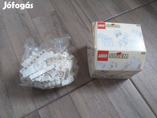 Lego System 635 extra bricks white