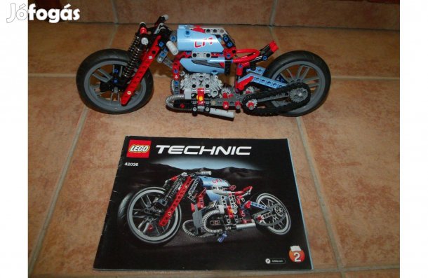 Lego Technic 2in1 42036 Utcai motorkerékpár Retro Bike motor