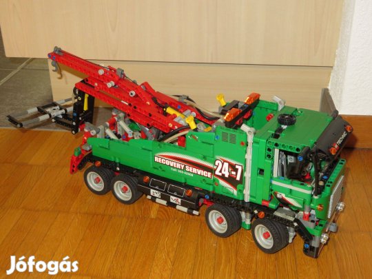 Lego Technic 42008 Service Truck teherautó pneumatikus