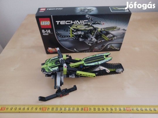 Lego Technic 42021, Hómobil, dobozával, papírjaival. 5000-